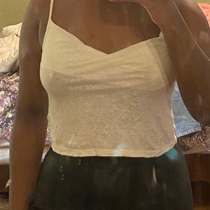 Urban Outfitter’s Cowl Neck White Top